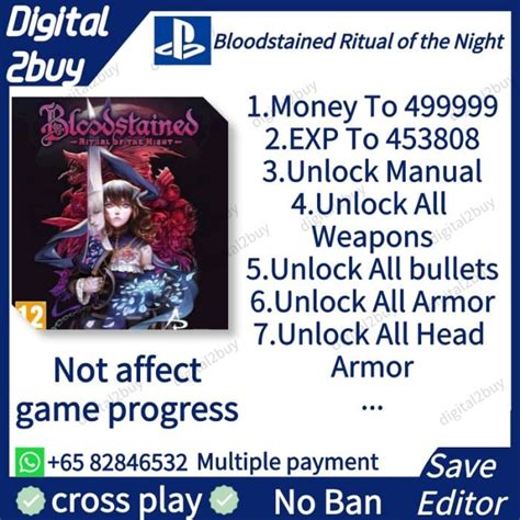 bloodstained save editor.